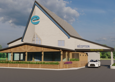 Terrasse – hôtel Clarion