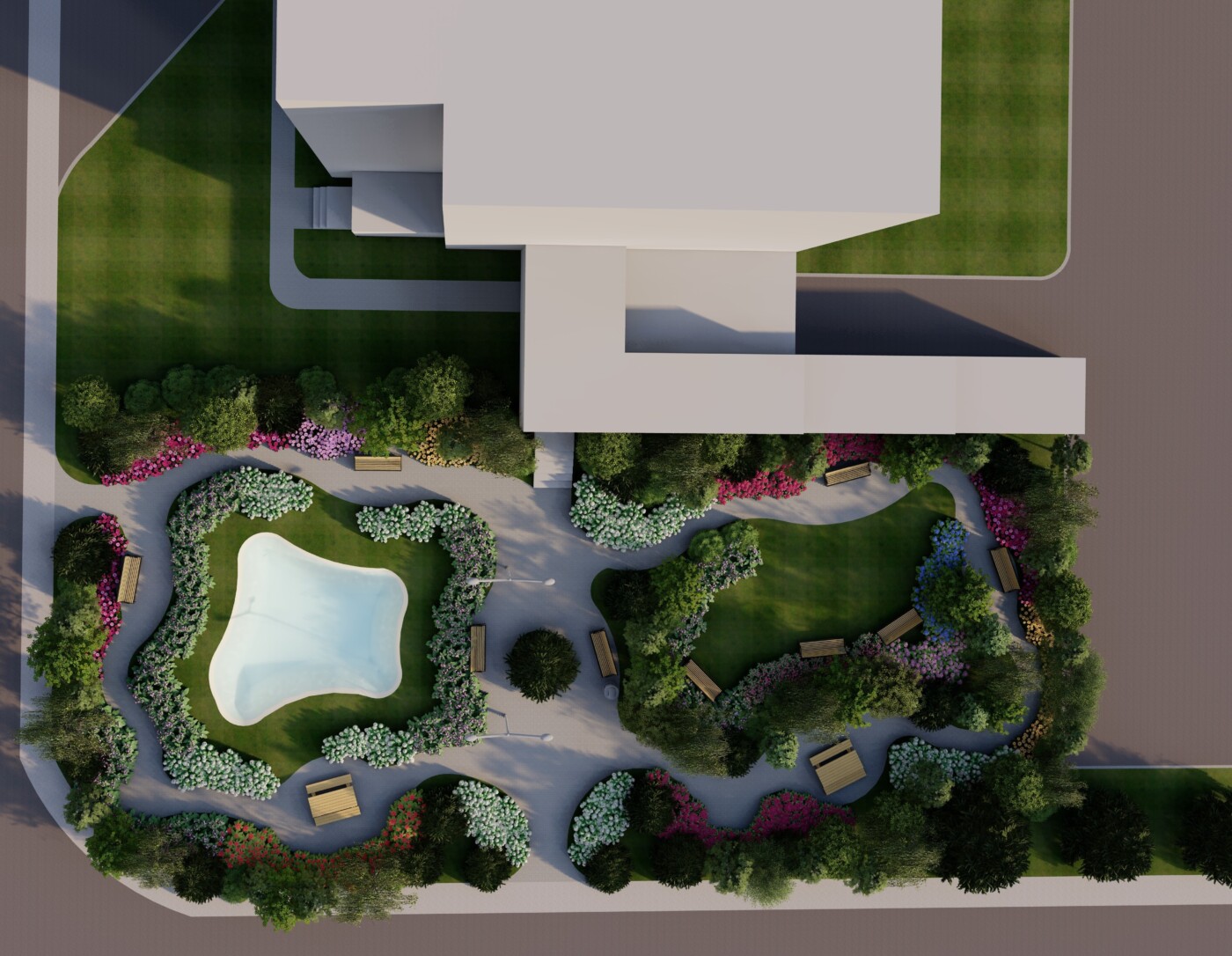 2022 - OMH Le Pionnier - Aménagement extérieur